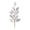 Melrose Frosted Pod and Leaf Artificial Christmas Sprays - 29" - Set of 2